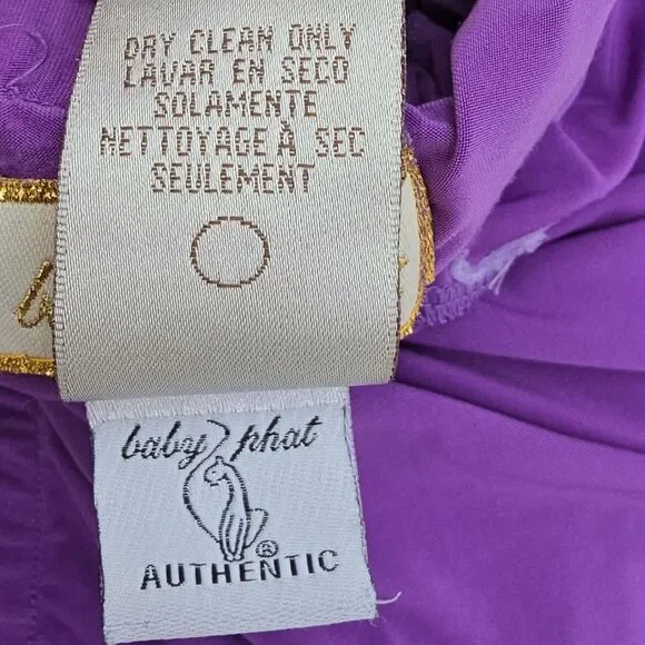 Baby Phat- Purple Maxi Dress - Picture 4 of 5